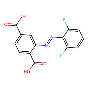 CAS: 1848205-61-7 | PC1005419 | (E)-2-((2,6-Difluorophenyl)diazenyl)terephthalic acid