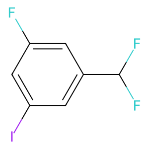 CAS: 1261676-17-8 | PC1005443 | 1-(Difluoromethyl)-3-fluoro-5-iodobenzene