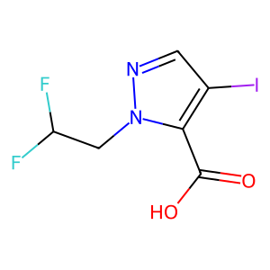 CAS: 1787916-50-0 | PC100548 | 1-(2,2-Difluoroethyl)-4-iodo-1H-pyrazole-5-carboxylic acid
