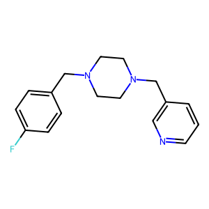 CAS: 160539-86-6 | PC1005481 | 1-(4-Fluorobenzyl)-4-(pyridin-3-ylmethyl)piperazine