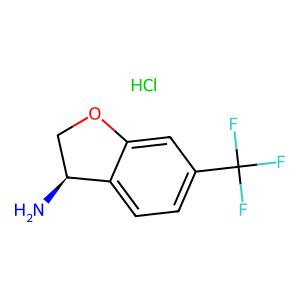 CAS: 2682097-31-8 | PC1005588 | (R)-6-(Trifluoromethyl)-2,3-dihydrobenzofuran-3-amine hydrochloride