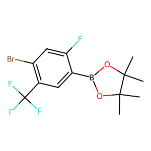 CAS: 2096337-75-4 | PC1005649 | 2-(4-Bromo-2-fluoro-5-(trifluoromethyl)phenyl)-4,4,5,5-tetramethyl-1,3,2-dioxaborolane