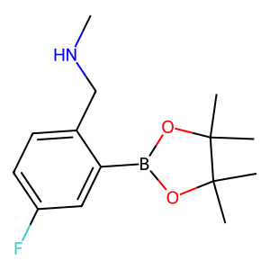 CAS: 2096334-69-7 | PC1005660 | 1-(4-Fluoro-2-(4,4,5,5-tetramethyl-1,3,2-dioxaborolan-2-yl)phenyl)-N-methylmethanamine