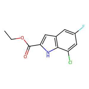 CAS: 887578-55-4 | PC1005705 | Ethyl 7-chloro-5-fluoro-1H-indole-2-carboxylate