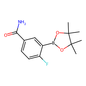 CAS: 1412905-42-0 | PC1005712 | 4-Fluoro-3-(4,4,5,5-tetramethyl-1,3,2-dioxaborolan-2-yl)benzamide