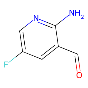 CAS: 1188433-88-6 | PC1006001 | 2-Amino-5-fluoropyridine-3-carbaldehyde