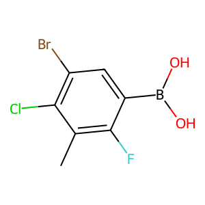 CAS: 2377606-52-3 | PC1006167 | (5-Bromo-4-chloro-2-fluoro-3-methylphenyl)boronic acid
