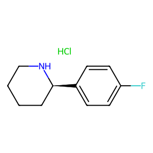 CAS: 1391514-96-7 | PC1006267 | (R)-2-(4-Fluorophenyl)piperidine hydrochloride