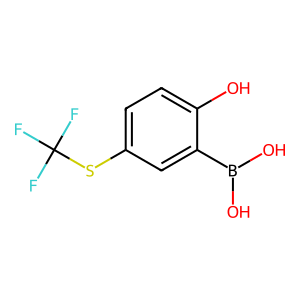 CAS: 2377609-27-1 | PC1006310 | (2-Hydroxy-5-((trifluoromethyl)thio)phenyl)boronic acid