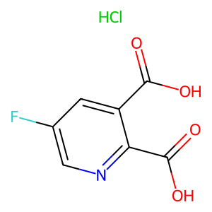 CAS: 2803476-76-6 | PC1006478 | 5-Fluoropyridine-2,3-dicarboxylic acid hydrochloride