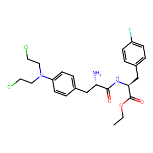 CAS: 380449-51-4 | PC1006507 | Ethyl (S)-2-((S)-2-amino-3-(4-(bis(2-chloroethyl)amino)phenyl)propanamido)-3-(4-fluorophenyl)propanoate
