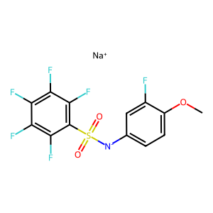 CAS: 195533-98-3 | PC1006539 | Sodium (3-fluoro-4-methoxyphenyl)((perfluorophenyl)sulfonyl)amide