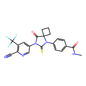 CAS: 1332389-57-7 | PC1006571 | 4-(7-(6-Cyano-5-(trifluoromethyl)pyridin-3-yl)-8-oxo-6-thioxo-5,7-diazaspiro[3.4]octan-5-yl)-N-methylbenzamide