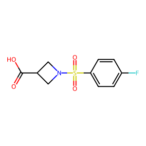 CAS: 866043-35-8 | PC1006646 | 1-((4-Fluorophenyl)sulfonyl)azetidine-3-carboxylic acid