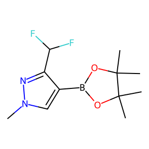 CAS: 2197909-48-9 | PC1006689 | 3-(Difluoromethyl)-1-methyl-4-(4,4,5,5-tetramethyl-1,3,2-dioxaborolan-2-yl)-1H-pyrazole