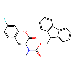 CAS: 1979176-87-8 | PC1006701 | (S)-2-((((9H-Fluoren-9-yl)methoxy)carbonyl)(methyl)amino)-3-(4-fluorophenyl)propanoic acid
