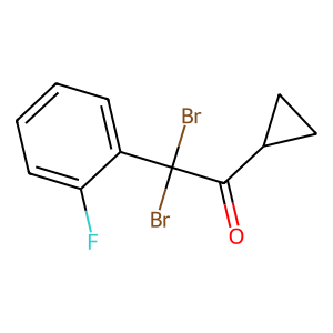CAS: 2091625-61-3 | PC1006766 | 2,2-Dibromo-1-cyclopropyl-2-(2-fluorophenyl)ethanone