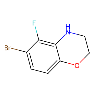 CAS: 1256256-00-4 | PC1006839 | 6-Bromo-5-fluoro-3,4-dihydro-2H-benzo[b][1,4]oxazine