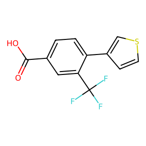 CAS: 2340293-28-7 | PC1006879 | 4-(Thiophen-3-yl)-3-(trifluoromethyl)benzoic acid