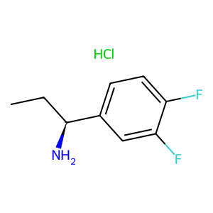 CAS: 1785760-88-4 | PC1006965 | (S)-1-(3,4-Difluorophenyl)propan-1-amine hydrochloride