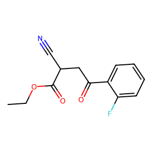 CAS: 881673-98-9 | PC1007017 | Ethyl 2-cyano-4-(2-fluorophenyl)-4-oxobutanoate