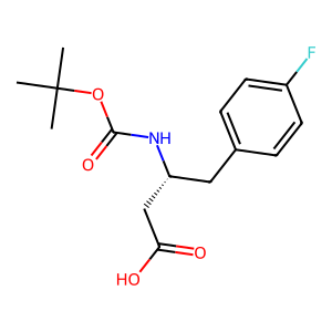 CAS: 218609-00-8 | PC1007062 | (R)-3-((tert-Butoxycarbonyl)amino)-4-(4-fluorophenyl)butanoic acid