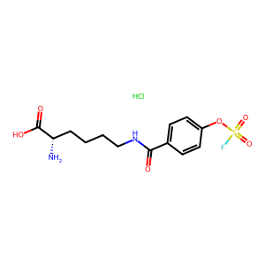CAS: 3033987-42-4 | PC1007074 | N6-(4-((Fluorosulfonyl)oxy)benzoyl)-L-lysine hydrochloride