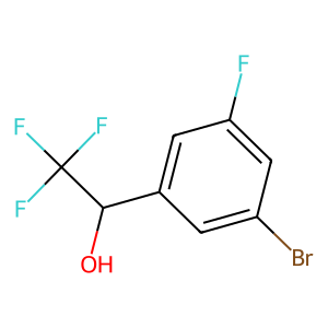 CAS: 1613518-87-8 | PC100713 | 1-(3-Bromo-5-fluorophenyl)-2,2,2-trifluoroethan-1-ol