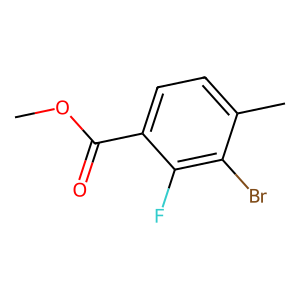 CAS: 1807043-92-0 | PC1007156 | Methyl 3-bromo-2-fluoro-4-methylbenzoate