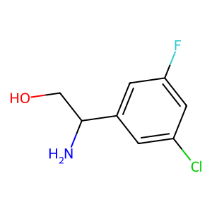 CAS: 1270402-80-6 | PC1007198 | 2-Amino-2-(3-chloro-5-fluorophenyl)ethan-1-ol