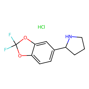 CAS: 3026697-02-6 | PC1007244 | 2-(2,2-Difluorobenzo[d][1,3]dioxol-5-yl)pyrrolidine hydrochloride