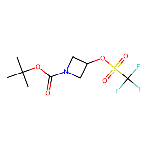 CAS: 916899-83-7 | PC1007491 | tert-Butyl 3-(((trifluoromethyl)sulfonyl)oxy)azetidine-1-carboxylate