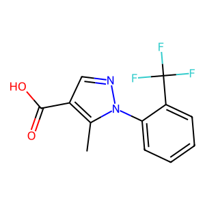 CAS: 1169957-94-1 | PC1007499 | 5-Methyl-1-[2-(trifluoromethyl)phenyl]-1H-pyrazole-4-carboxylic acid
