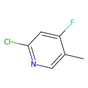 CAS: 1227574-24-4 | PC1007638 | 2-Chloro-4-fluoro-5-methylpyridine