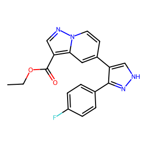 CAS: 2705900-81-6 | PC1007752 | Ethyl 5-(3-(4-fluorophenyl)-1H-pyrazol-4-yl)pyrazolo[1,5-a]pyridine-3-carboxylate