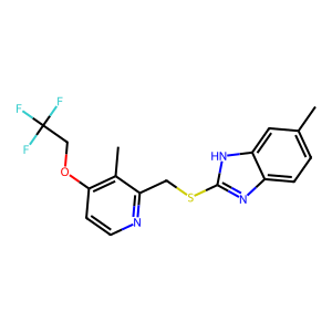 CAS: 1182733-62-5 | PC1007780 | 6-Methyl-2-(((3-methyl-4-(2,2,2-trifluoroethoxy)pyridin-2-yl)methyl)thio)-1H-benzo[d]imidazole