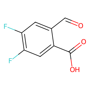 CAS: 1374150-50-1 | PC100786 | 4,5-Difluoro-2-formylbenzoic acid