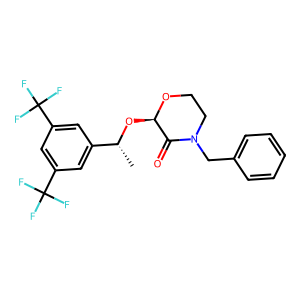 CAS: 287930-75-0 | PC1007882 | (R)-4-Benzyl-2-((R)-1-(3,5-bis(trifluoromethyl)phenyl)ethoxy)morpholin-3-one