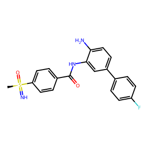 CAS: 2935964-98-8 | PC1007925 | (R)-N-(4-Amino-4'-fluoro-[1,1'-biphenyl]-3-yl)-4-(S-methylsulfonimidoyl)benzamide