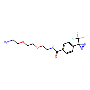 CAS: 655224-73-0 | PC1007945 | N-(2-(2-(2-Aminoethoxy)ethoxy)ethyl)-4-(3-(trifluoromethyl)-3H-diazirin-3-yl)benzamide