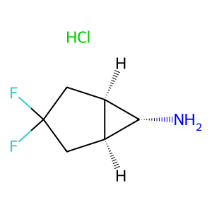 CAS: 2138475-72-4 | PC1008014 | rel-(1R,5S,6r)-3,3-Difluorobicyclo[3.1.0]hexan-6-amine hydrochloride