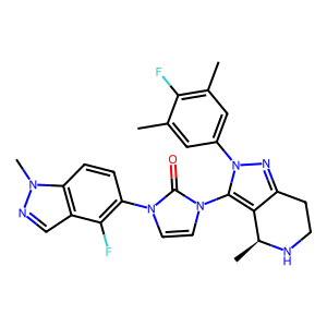 CAS: 2212022-56-3 | PC1008119 | (S)-1-(4-Fluoro-1-methyl-1H-indazol-5-yl)-3-(2-(4-fluoro-3,5-dimethylphenyl)-4-methyl-4,5,6,7-tetrahydro-2H-pyrazolo[4,3-c]pyridin-3-yl)-1H-imidazol-2(3H)-one