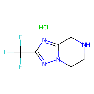CAS: 1013905-12-8 | PC100889 | 2-(Trifluoromethyl)-5,6,7,8-tetrahydro-[1,2,4]triazolo[1,5-a]pyrazine hydrochloride