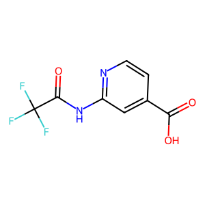 CAS: 1342133-84-9 | PC100915 | 2-(2,2,2-Trifluoroacetamido)isonicotinic acid