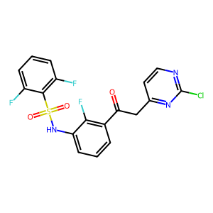 CAS: 1195768-20-7 | PC100968 | N-[3-[2-(2-Chloro-4-pyrimidinyl)acetyl]-2-fluorophenyl]-2,6-difluorobenzenesulfonamide