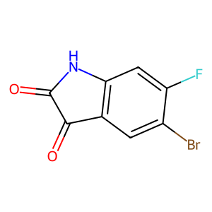CAS: 118897-99-7 | PC100998 | 5-Bromo-6-fluoroindoline-2,3-dione