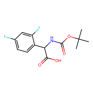 CAS: 1025496-16-5 | PC101008 | 2-((tert-Butoxycarbonyl)amino)-2-(2,4-difluorophenyl)acetic acid