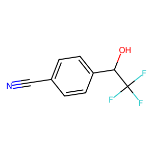 CAS: 107018-37-1 | PC101049 | 4-(2,2,2-Trifluoro-1-hydroxyethyl)benzonitrile