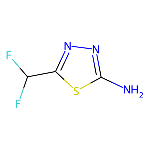 CAS: 25306-15-4 | PC101094 | 5-(difluoromethyl)-1,3,4-thiadiazol-2-amine