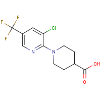 CAS:337919-65-0 | PC10111 | 1-[3-Chloro-5-(trifluoromethyl)pyridin-2-yl]piperidine-4-carboxylic acid